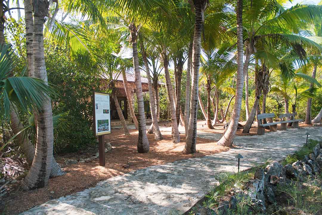 The Visitors Centre at the Leon Levy Native Preserve