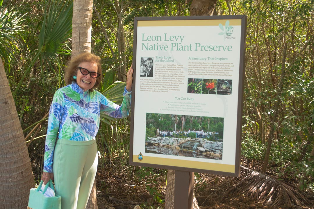 Preserve Founder Shelby White created the Preserve in honor of her late husband Leon Levy.